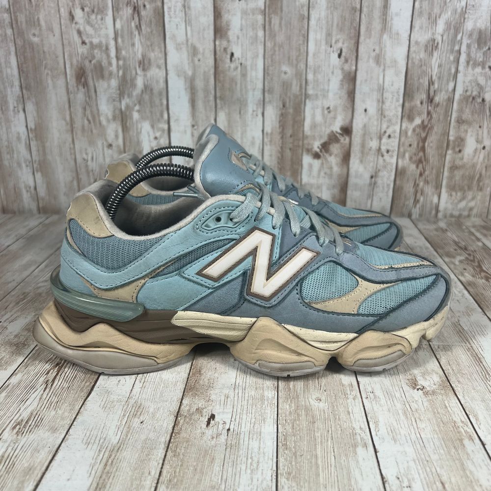 New Balance 9060 Retro Chunky Sneakers Blue Gray Beige Men's Size 8.5‎
